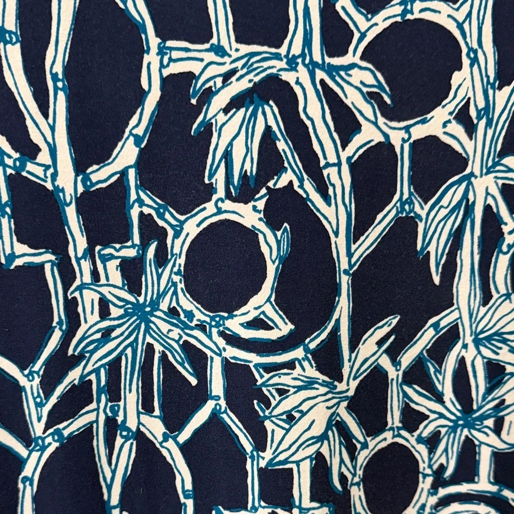 Lilly Pulitzer Blue and White Dress - Picture 4 of 7